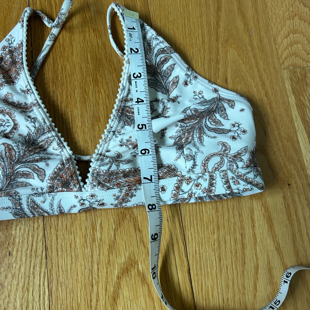 Paisley Print Bikini Top - Picture 5 of 5